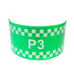 NHS Ten Second Triage (TST) Slap Band - P3 Green