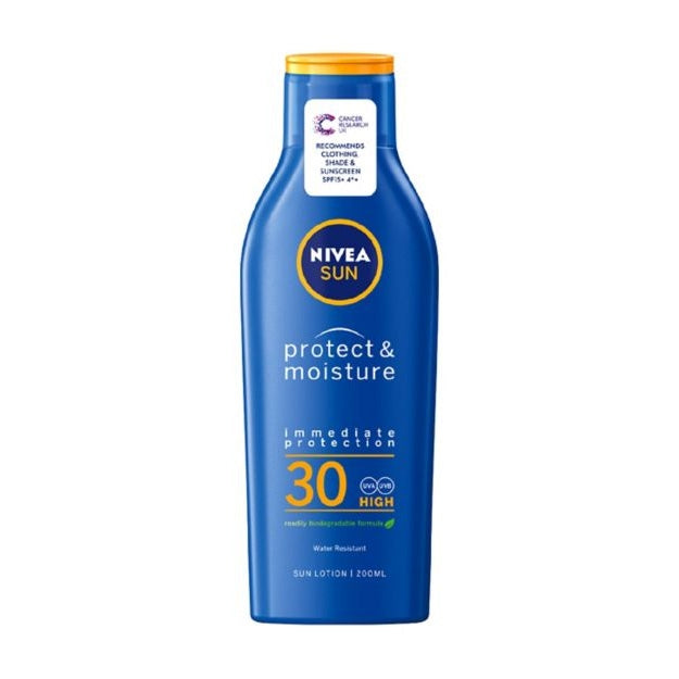 NIVEA Suncream Lotion SPF30 - Protect & Moisture - 200ml