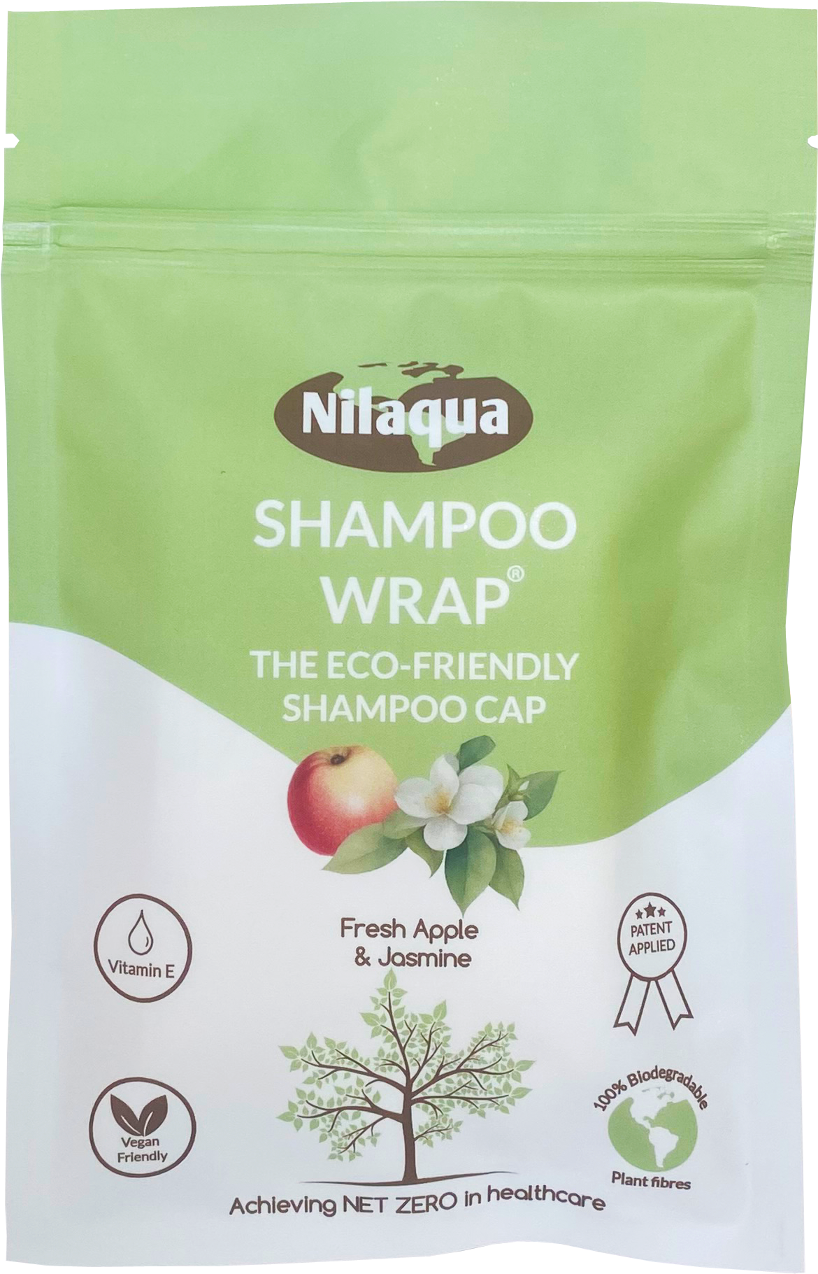 Nilaqua Shampoo Wrap Apple and Jasmine