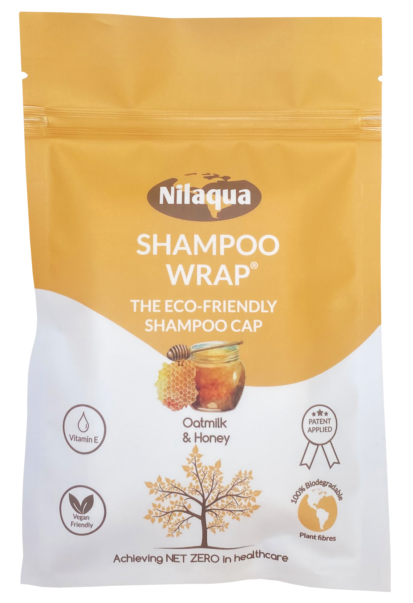 Nilaqua Shampoo Wrap Oatmilk and Honey