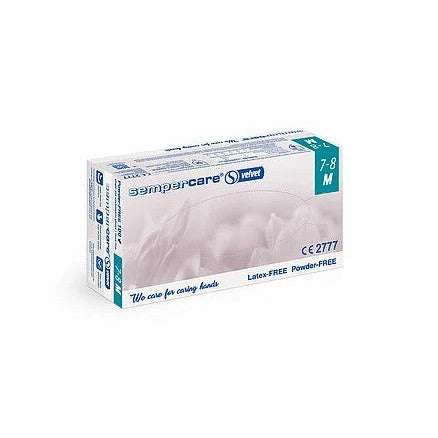 Nitrile Gloves Sempercare Velvet - Extra Large x 90