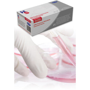 Nitrile Powder Free Lrg Gloves- Natural Box of 100