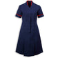 Nursing Dress with Mandarin Collar