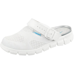 Occupational Shoes Dynamic Clog - White Knitted textile