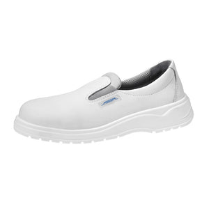 Occupational Shoes Light Loafer - White Smooth Leather