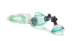 Paediatric BVM resus system, 550ml bag with pressure relief valve(40cm H20)s3 mask - Single