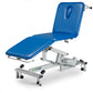 Plinth Medical 3 Section Examination Couch - Electric - Atlantic Blue: Rapid Delivery