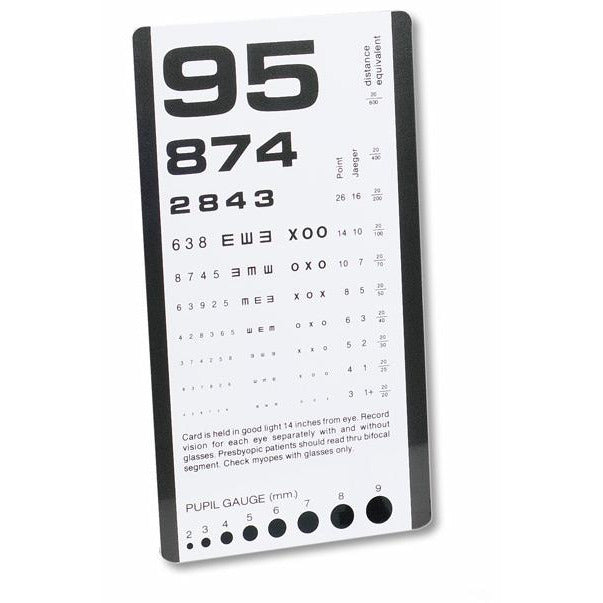 Pocket Eye Chart