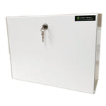 Pod Locker, 320mm X 420mm X 160mm | Bottom Hinge, No Shelf | Key Cam Lock