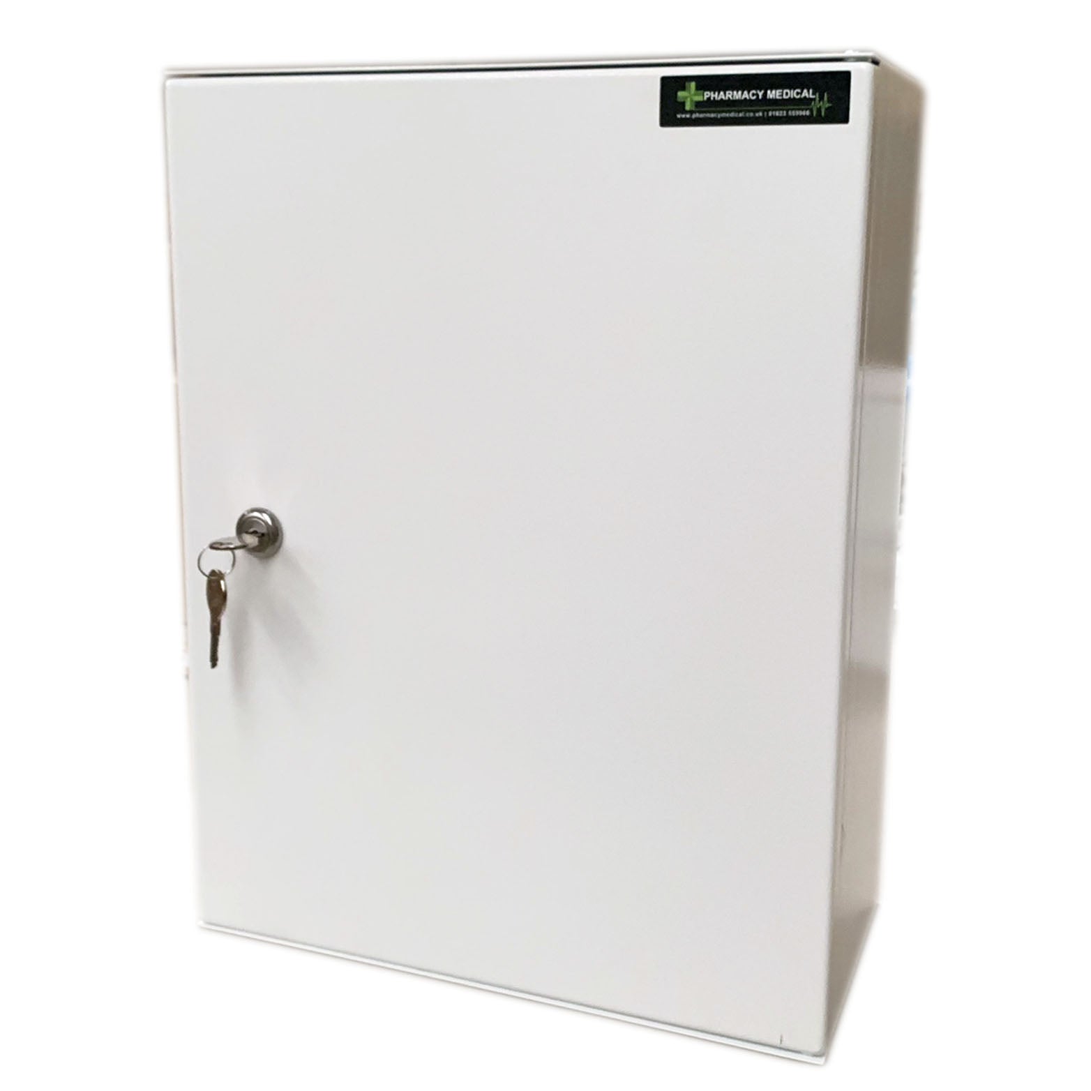 Pod Locker, 420mm X 320mm X 160mm | Side Hinge, No Shelf | Key Cam Lock