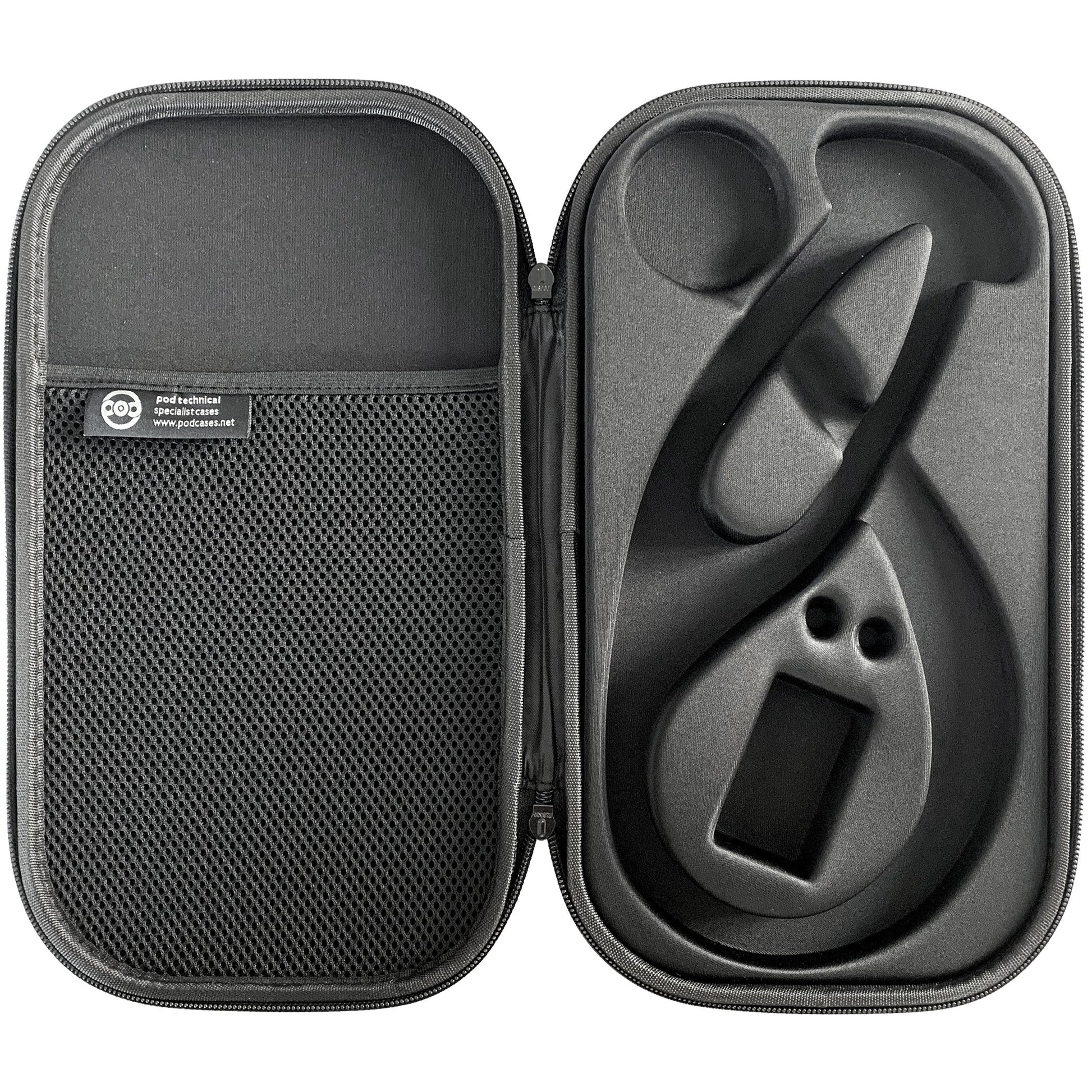 Pod Technical Cardiopod II Stethoscope Case for all Littmann Stethoscopes - All Black