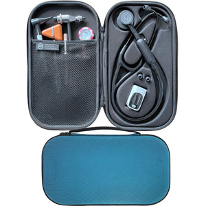 Pod Technical Cardiopod II Stethoscope Case for all Littmann Stethoscopes - Caribbean Blue