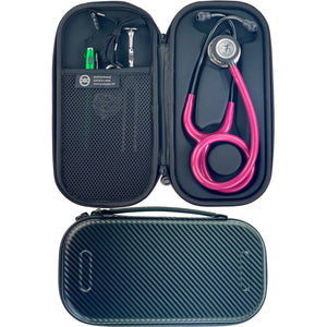 Pod Technical Classicpod Micro Stethoscope Case for Littmann Classic Stethoscopes - Carbon