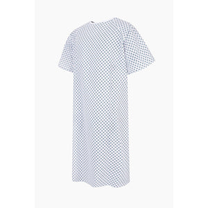 Polycotton Wraparound Examination Gown with Diamond Print - Size 4XL