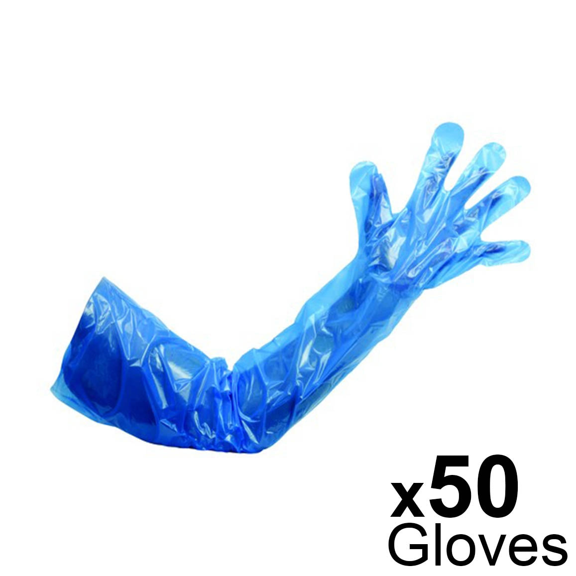 Premier Polythene Gauntlets x 50