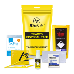 Premium Sharps Disposal Pack