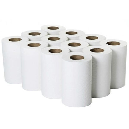 Pristine Mini Centrefeed Roll White 1ply - 120m - Case of 12