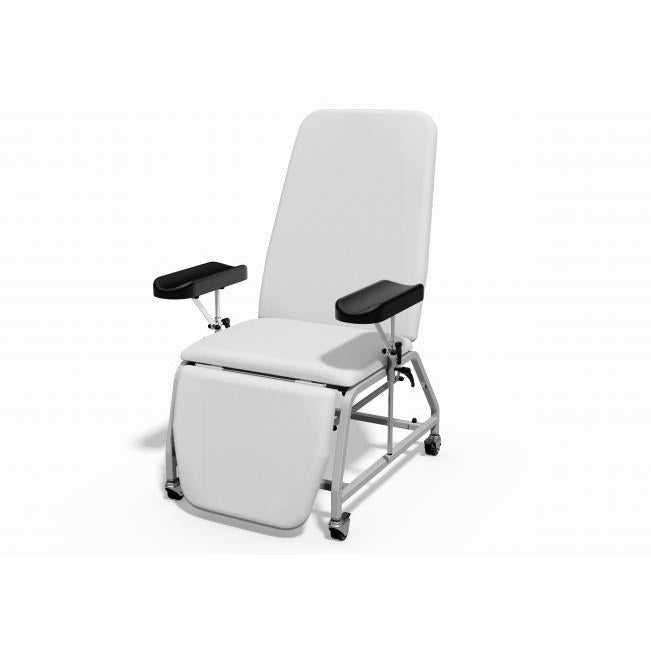 Reclining Phlebotomy Chair with Wheels