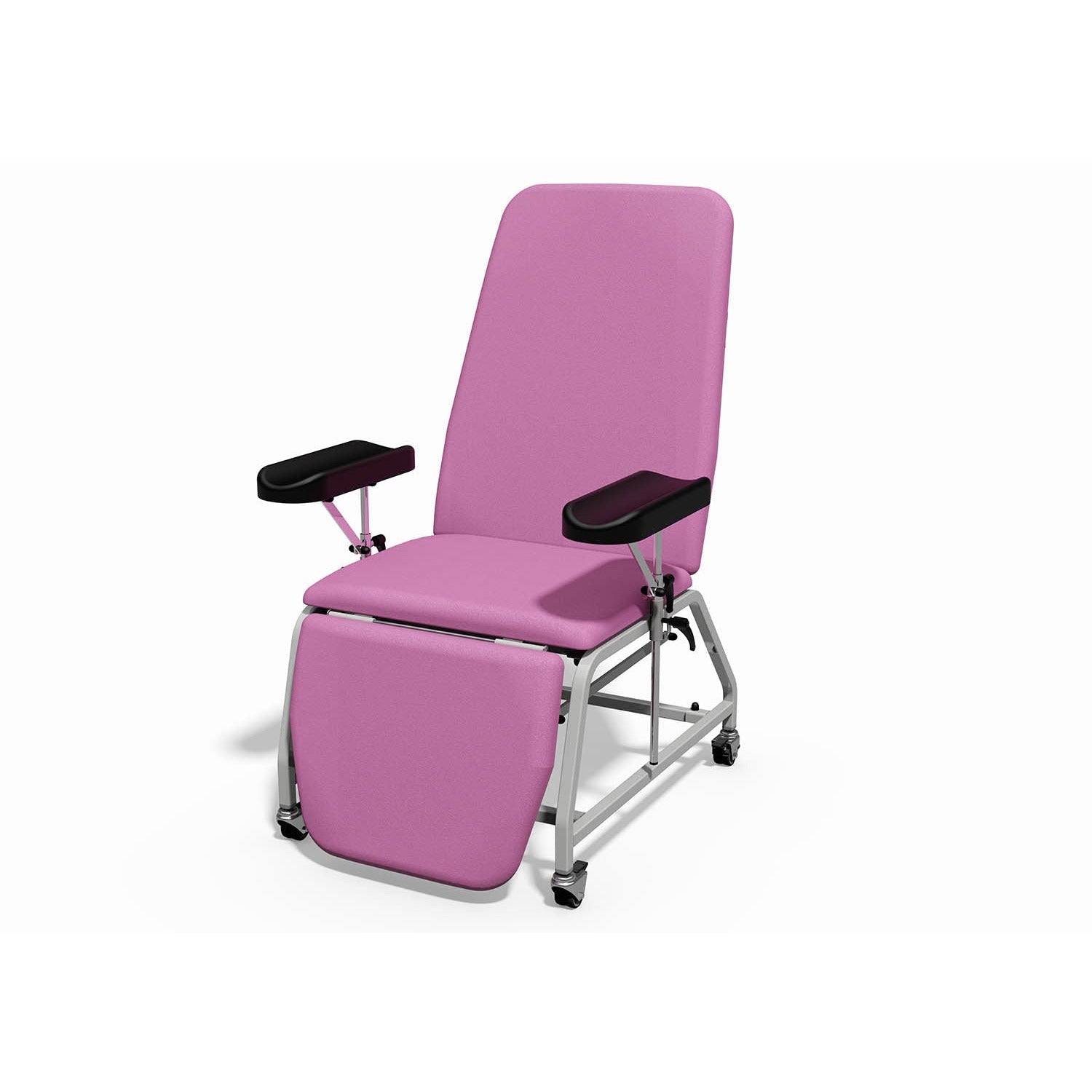 Reclining Phlebotomy Chair with Wheels