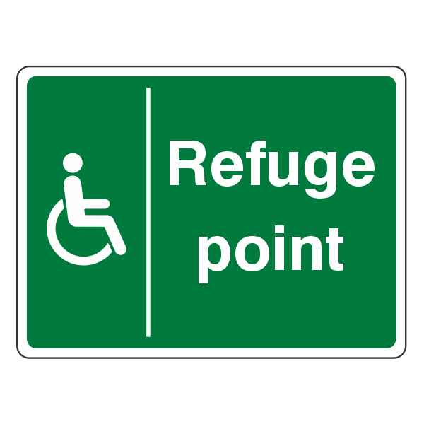 Refuge Point Sign