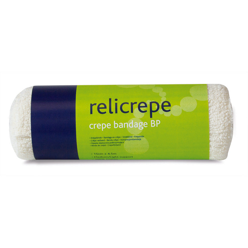 Relicrepe Bandage BP White 15cm x 4.5m