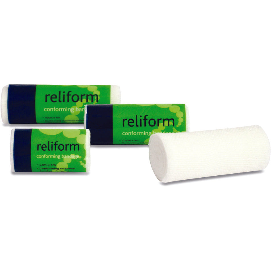 Reliform Conforming Bandage White 5cm x 4m SINGLE