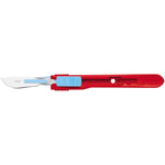 Retractable Safety Scalpel No.4 - Blade 22 - Sterile x 25