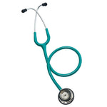 Riester Duplex 2.0 Dual-Head Stethoscope - Green Tubing - Steel Chestpiece - 10 Year Warranty