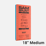 SAM® Splint 18" 45.7cm x 10.8cm Medium - Orange & Blue