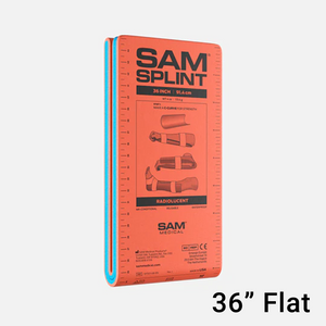 SAM® Splint 36" 91.4cm x 10.8cm Large - Orange & Blue