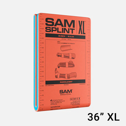 SAM® Splint 36" 91.4cm x 14cm XL - Orange & Blue