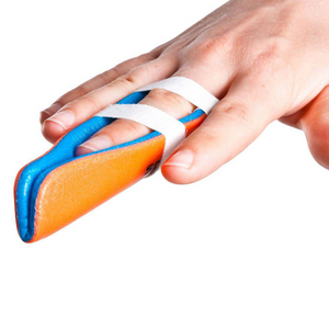 SAM® Splint 4" 9.5cm x 4.6cm Finger - Orange & Blue