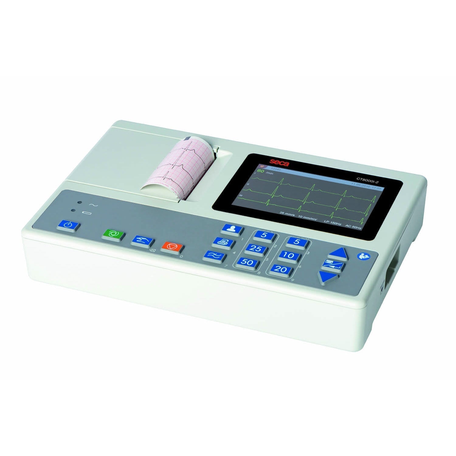 SECA CT8000i-2 2nd Generation 12 Lead ECG - Compact, Portable & Enhanced Technology