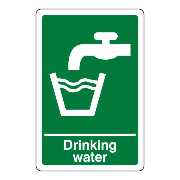 Safe Drinking Water Sign