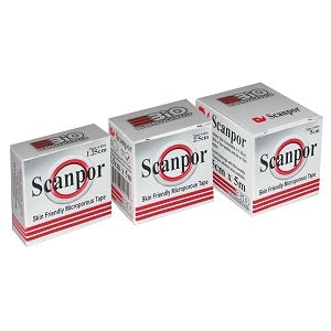 Scanpor Tape 1.25cm x 5m