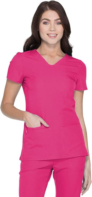 Shaped V-Neck Top Scrub