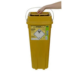 Sharpsguard Yellow Theatre Bins 32L