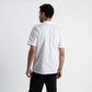 Short Sleeve Stud Chef's Jacket - White - Medium