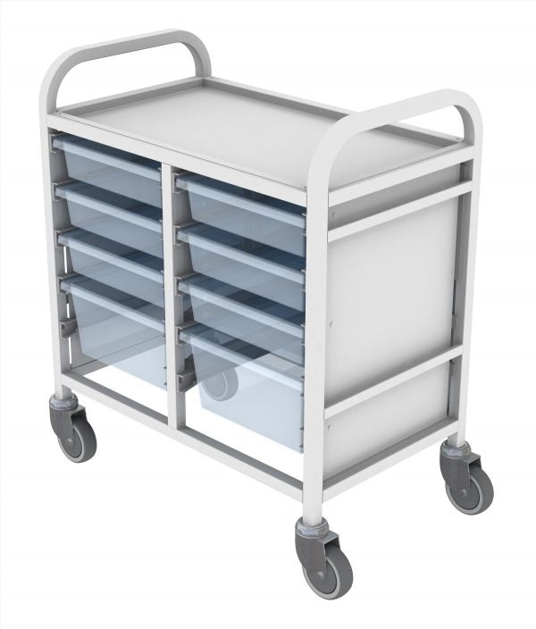 Shuttleworth Low Double Medical Storage Trolley