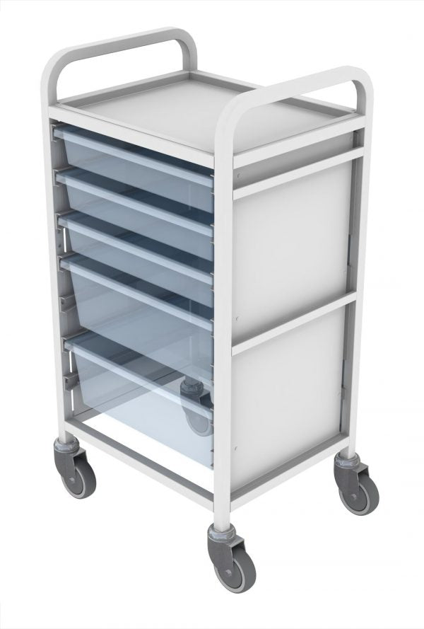 Shuttleworth Wide Single Medical Storage Trolley