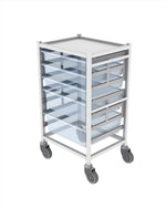 Shuttleworth Wide Single Medical Storage Trolley