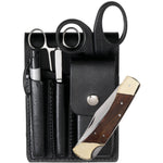 Square Padded Leather Holster Set