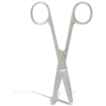 Stainless Steel - Nurses Scissors Stainless Steel 5"