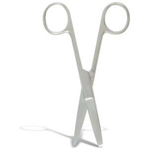 Stainless Steel - Nurses Scissors Stainless Steel 5"