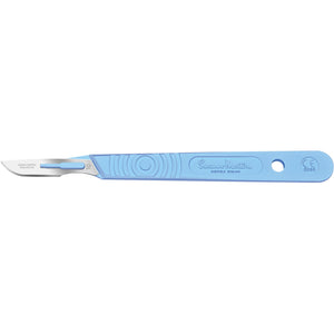 Sterile Disposable Scalpel No.10 Blade with Polystyrene Handle x 10