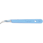 Sterile Disposable Scalpel No.12 Blade with Polystyrene Handle x 10