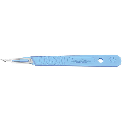 Sterile Disposable Scalpel No.15a Blade with Polystyrene Handle x 10