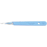 Sterile Disposable Scalpel No.15c Blade with Polystyrene Handle x 10