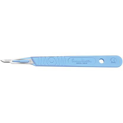 Sterile Disposable Scalpel No.15t Blade with Polystyrene Handle x 10