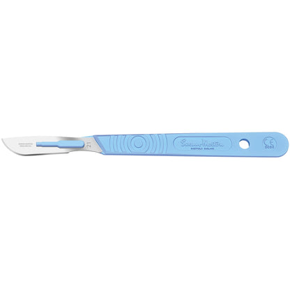 Sterile Disposable Scalpel No.21 Blade with Polystyrene Handle x 10